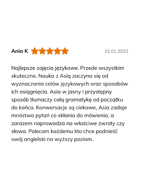 Opinia Ania K