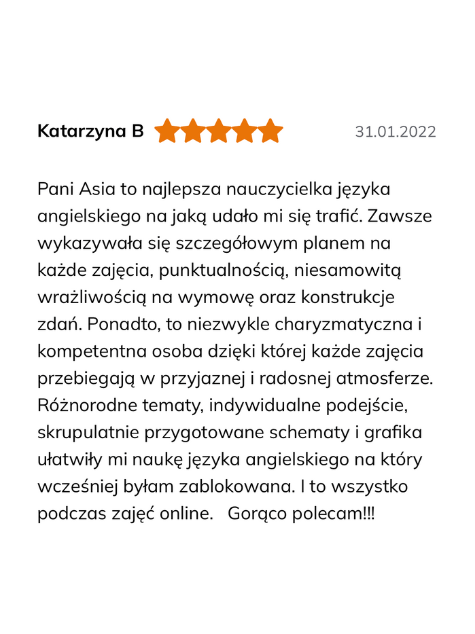 Opinia Katarzyna B